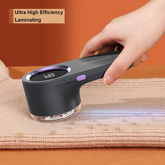 Premium Electric Fabric Shaver with Digital Display