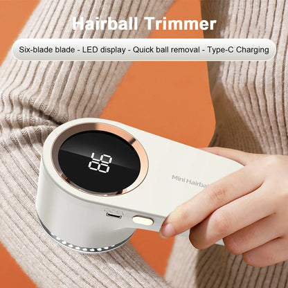 Premium Electric Fabric Shaver with Digital Display